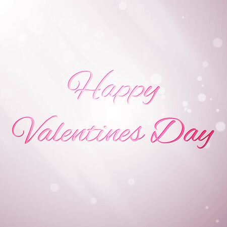 Happy Valentines Day card, excellent vector illustration, EPS 10のイラスト素材