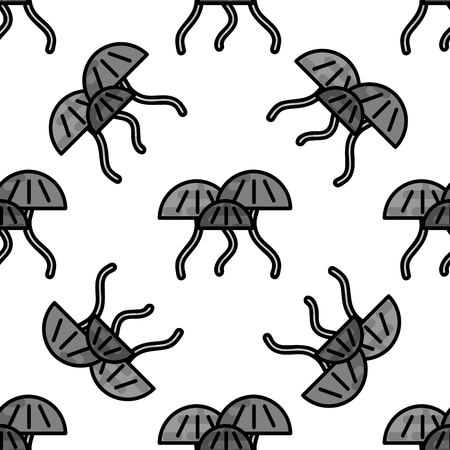 Drugs flat pattern. Medical background. Vector illustrationのイラスト素材