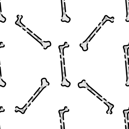 Human organ pattern. Flat design. Vector illustrationのイラスト素材