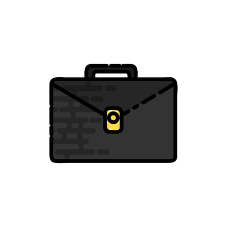 Law flat icon. System of rules. Vector illustrationのイラスト素材