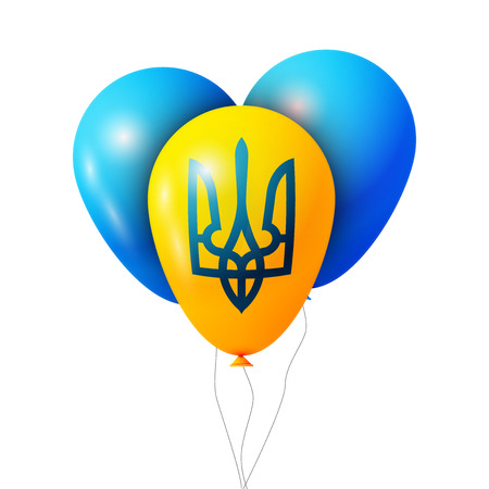 Balloon. Transparent isolated vectorのイラスト素材