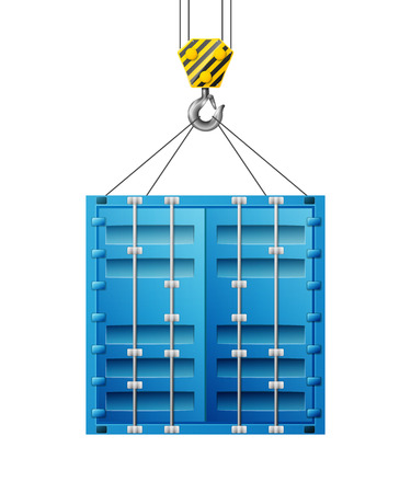 Cargo crane hookのイラスト素材