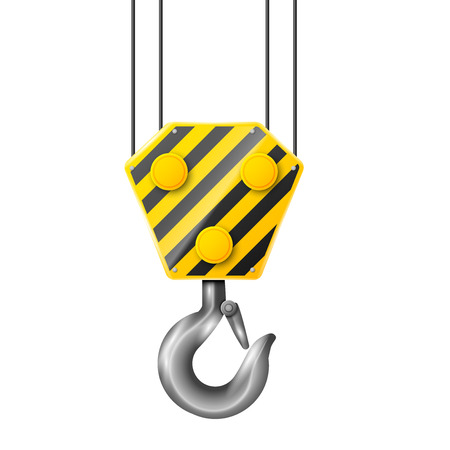 Cargo crane hookのイラスト素材