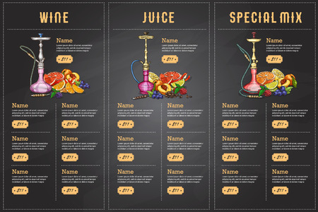 Color menu design.のイラスト素材