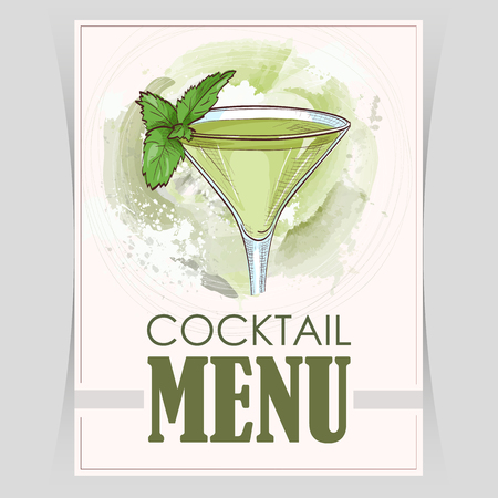 Vector flyer, cover menuのイラスト素材