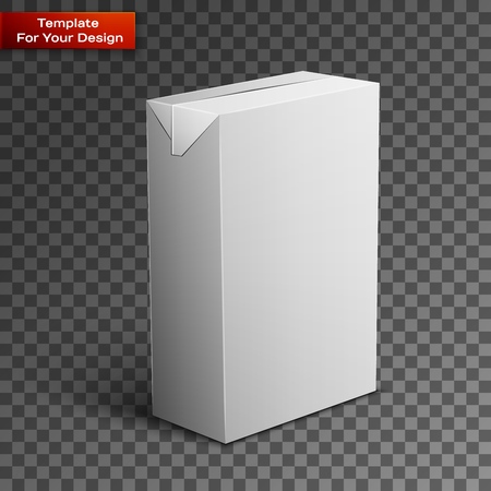 Milk, Juice, Beverages, Carton Package Blankのイラスト素材