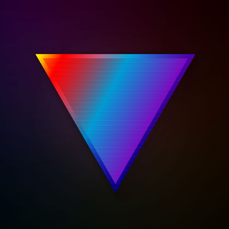 Triangle spectrum backgroundの写真素材