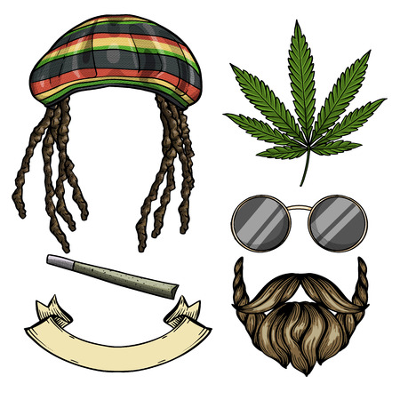 Attributes of rastamanのイラスト素材