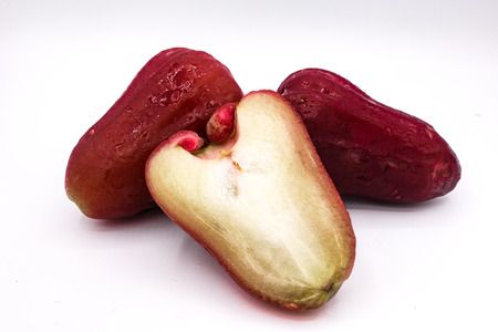 Rose Apple on the white background.の写真素材