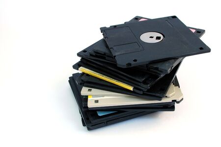 diskette towerの写真素材