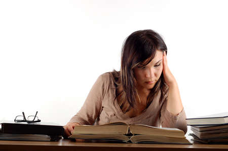 learning woman