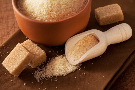 Cane sugarの写真素材