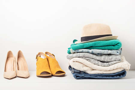 Second hand wardrobe, circular fashion, rent, swap clothes idea.