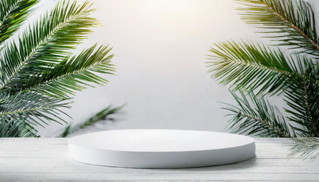 photo empty white wall interior with small plantの素材