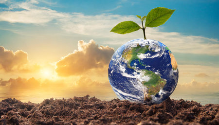 Global Warming and Pollution Concept - Sustainabilityの素材