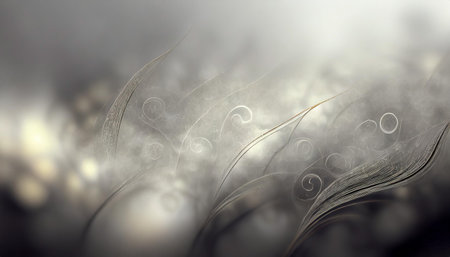 Abstract modern gray soft futuristic swoosh backgroundの素材