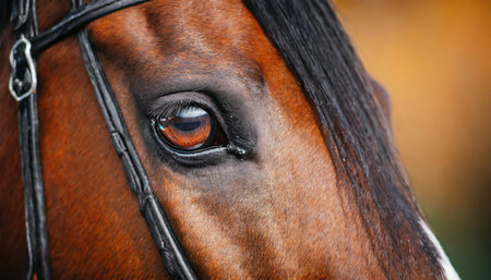Eye of Arabian bay horseの素材