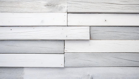 white natural wood wall texture and backgroundの素材