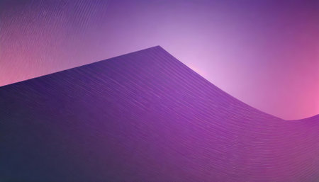 A captivating abstract purple gradient background featuring seamless transitions between light and dark tones, offering a refined aesthetic ideal for graphic design, digital art, websites, orの素材