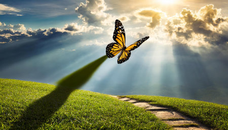 This image symbolizes the desire for change and ambition, serving as a metaphor for growth, improvement, and the continuous journey toward success, achievement, and personal and professionalの素材