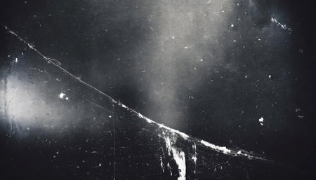 Grunge background with space for text or image. Black and white.の素材