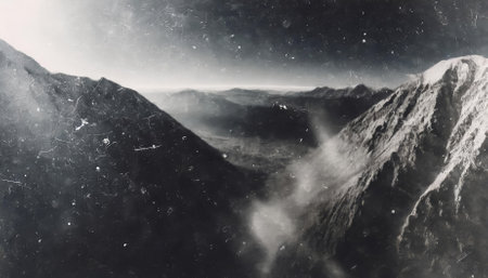 Add a timeless touch to your designs with this dusted old photo paper effect overlay. Perfect for achieving a vintage, aged look, featuring a distressed, grainy texture ideal for retro-themedの素材