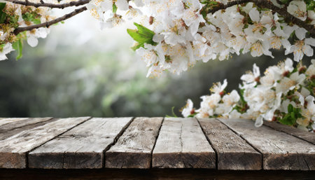 A high-resolution image of a weathered old wooden table with rich, natural textures, ideal as a background for rustic themes, food photography, product mockups, or artistic vintage-inspiredの素材