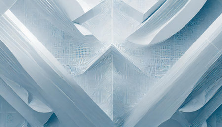 A stunning futuristic geometric background showcasing an intricately D textured wall design. Ideal for enhancing presentations, creative visuals, or digital content with a sophisticated and modernの素材