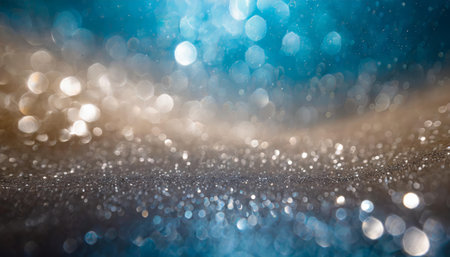 This stunning bokeh background features a mesmerizing blend of glitter and diamond dust, offering subtle tonal variations. Perfect for adding sophistication and charm to digital designs orの素材
