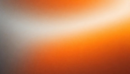 This image features an orange-to-white gradient background with a grainy texture and a smooth color transition. Ideal for creative designs, digital artwork, and modern graphic projects seeking aの素材
