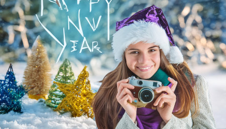 Happy New Year is a stunning image that encapsulates the spirit of celebration, showcasing fireworks, family gatherings, and the joy of new beginnings. Its a perfect representation of hope and happiness.の素材