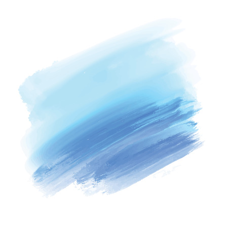 light blue and blue watercolor background. Colorful vector background for print decoration. CMYK color space.のイラスト素材