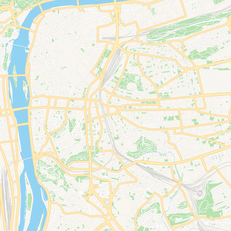 Vector of Printable map of Prague, - ID:1-125504665 - Royalty Free ...