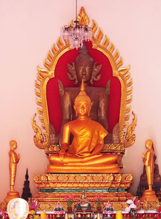 buddha image, Wat Don Ngoa, Borabueの写真素材