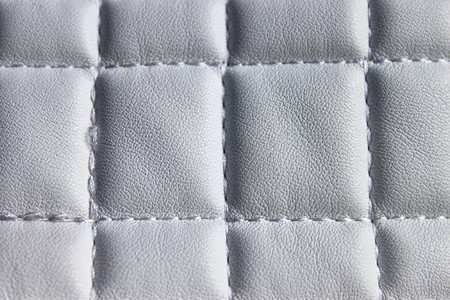 Grey picture of artificial leather upholsteryの写真素材