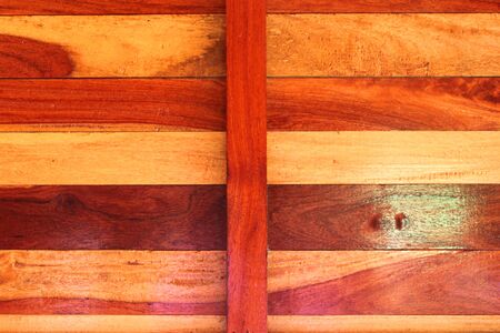 Pterocarpus macrocarpus house wall background and textureの写真素材