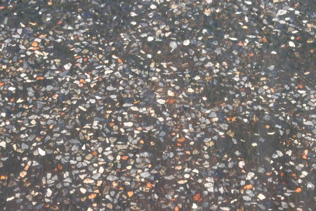 Terrazzo Floor Under Waterの写真素材