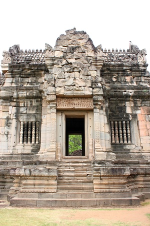 Ancient architecture at Prasat Phimai stone sanctuary, Korat の写真素材