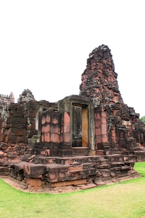 Ancient architecture at Prasat Phimai stone sanctuary, Korat の写真素材