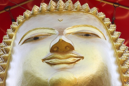 Face of Lord Buddha imageの写真素材
