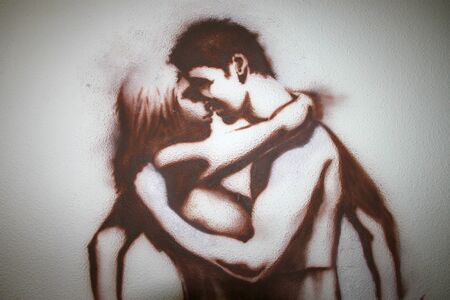 TRICK EYE MUSEUM, CENTRAL SEOUL, KOREA - NOVEMBER 28 : One of abstract pictures exhibited in trick eye museum on November 28, 2011 at Central Seoul, Korea.のeditorial素材