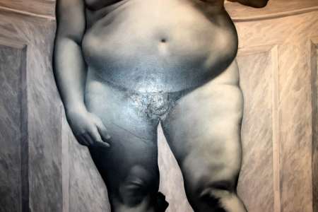 TRICK EYE MUSEUM, CENTRAL SEOUL, KOREA - NOVEMBER 28 : One of abstract pictures exhibited in trick eye museum on November 28, 2011 at Central Seoul, Korea.のeditorial素材