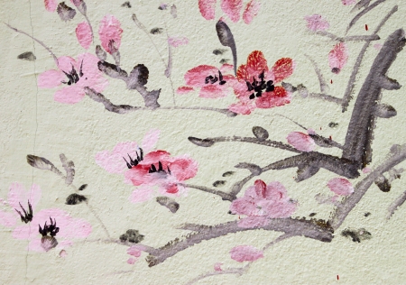 Picture at Chinese shrine in Payakkaphumphisai, Mahasarakham, Thailand.のeditorial素材