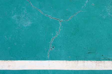 old concrete tennis courtの写真素材