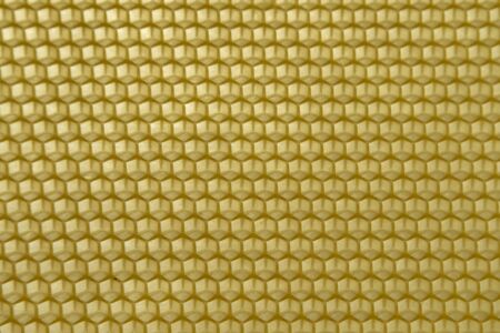 Wax honeycomb hexagonal cellsの写真素材
