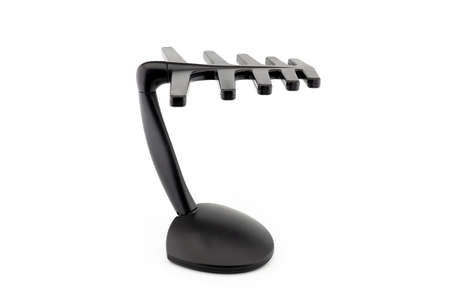 The indoor TV antenna is isolated on a white backgroundの写真素材