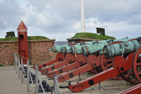 the castle of Elsinore, Hamlet's residence, helsingor, danmark