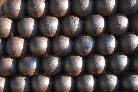 cannonballs in Monte Carloの写真素材