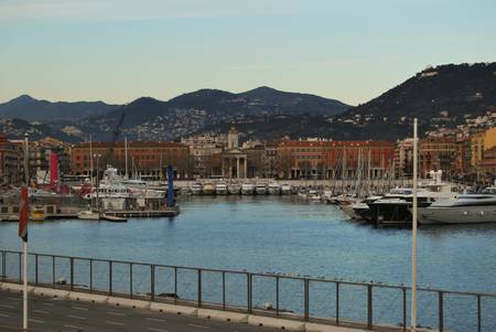 Villas Nice, Cote d'Azur, Franceのeditorial素材