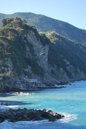 Camogli and Portofino promontoryの写真素材